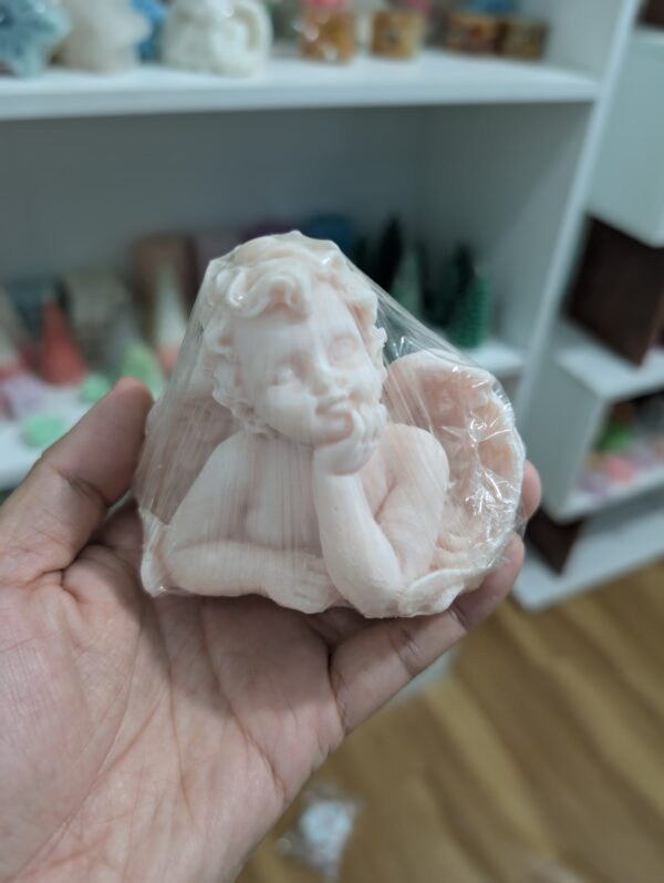 Baby angel candle