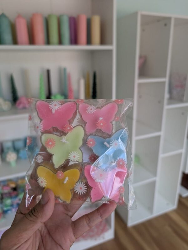 Butterfly candle