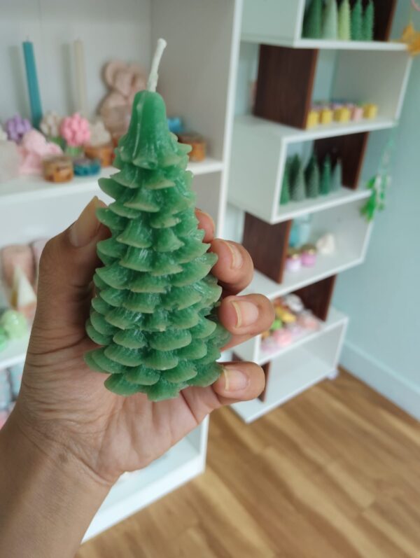 Small christmas tree (Green) candle